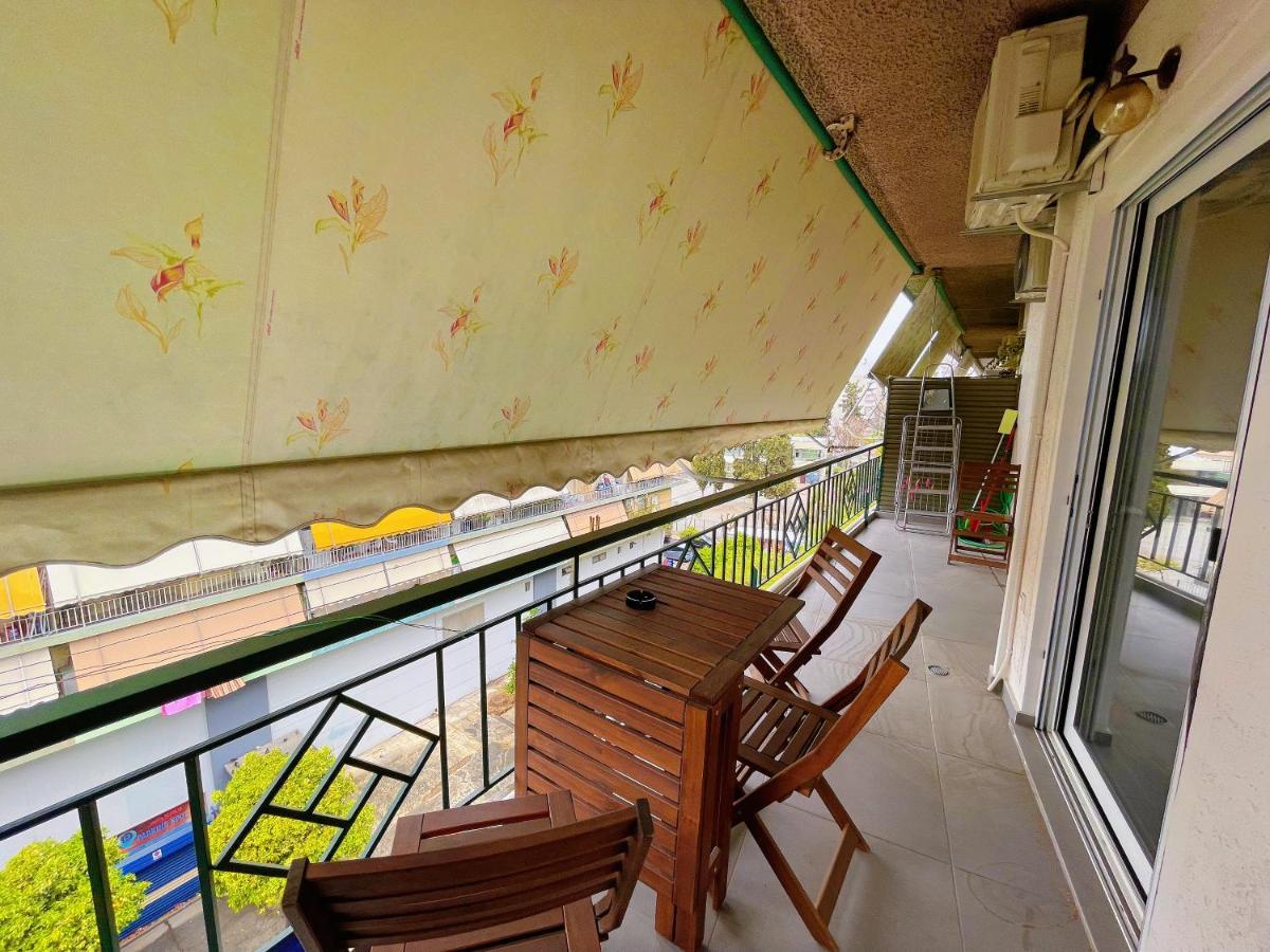 Wsd Hera Luxury Stylish 2Bd Apt With City View Balcony Near Merto Athènes Extérieur photo