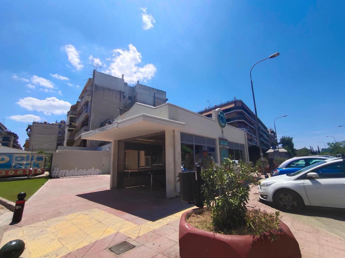 Wsd Hera Luxury Stylish 2Bd Apt With City View Balcony Near Merto Athènes Extérieur photo